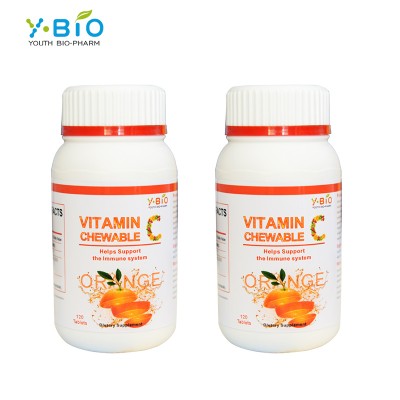 GMP Certified Chewable Vitamin C Tablet Immune Booster vc pills Bulk Price