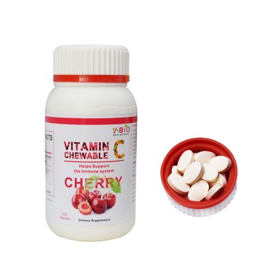 Vitamin C chewable tablet chewable VC Vitamin C tablet with cherry flavor