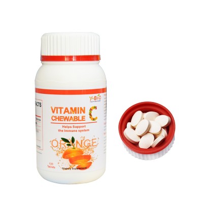 GMP factory manufacturer eco-friendly Vitamin C chewable tablet