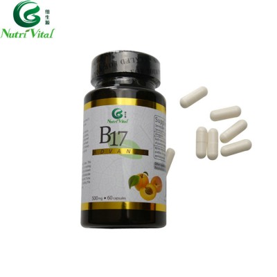 High quality safe bitter almond food grade vitamin B17 anti cancer capsule amygdalin capsule