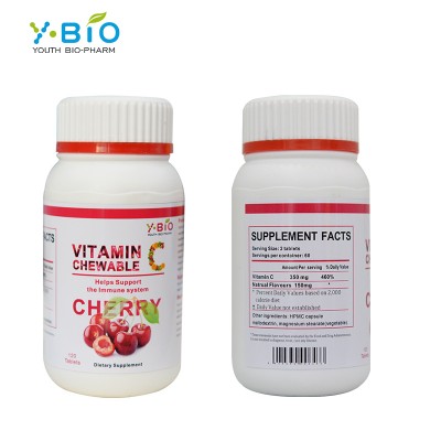 Boost Immunity Vitamin C chewable tablets Cherry Flavor VC tablets with best price