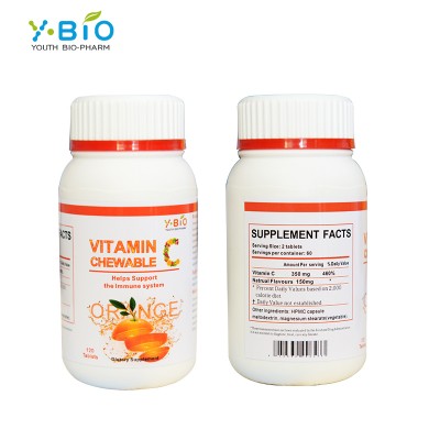 Best Selling Vitamin C Chewable Tablet for Human Immunity Enhance