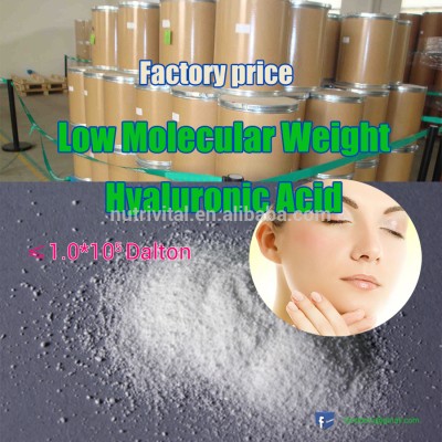 top quality high purity cosmetic grade low molecular weight hyaluronic acid